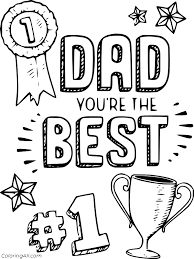 Fathers day coloring pages for you to paint colors and have fun every day from our website giving color to black and white pictures. Father S Day Coloring Pages Coloringall