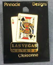 Las Vegas Cards Lapel Pin Casino Lapel Pin Blackjack Hat Pin Poker Gambling Pin Collectibles Casino Other Casino Collec Hat Pins Las Vegas Las Vegas Nevada