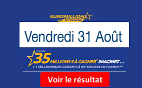 Find the latest euromillions results from the 10 most recent draws right here, plus the odds of winning, draw information and statistics. Fdj Loto Resultat Euromillions