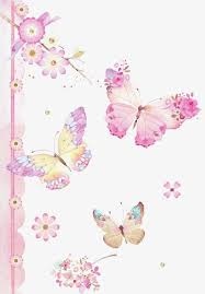 Maybe you would like to learn more about one of these? Hand Painted Pink Butterfly Background Png Clipart Animals Animals Element Background Backgrounds Butterfly Free Png Download