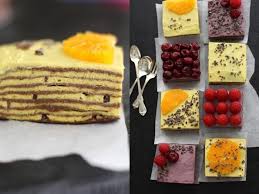 Golubka Chocolate Layer Cakes With Black Cherry And Orange Raw Chocolate Creative Desserts Raw Desserts