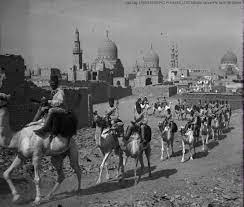 الهجانة في منطقة مقابر المماليك 1942