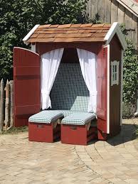 Schwedenkorb Schwedenhaus Falunrot Skandinavischer Strandkorb In Kr Dachau Pfaffenhofen A D Glonn Schwedenhaus Strandkorb Mini Gartenhaus