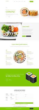 Appian Landing Page Psd Template Recette Cuisine Signs