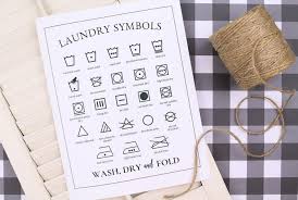 Printable Laundry Symbols Chart Mad In Crafts