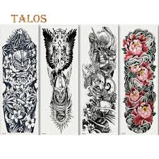 Bras Complet Temporaire Tatouage Faux Hommes Femmes Body Art Autocollant Eau Transfert Autocollant Tatouages Temporaires Faire Des Achats En Ligne A Bas Prix Sur Joom