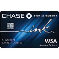 The ink business preferred® credit card is the last chase business credit card i applied for because of its great 100,000 points bonus (worth $1,250 in award travel), 3x spending categories, earns ultimate rewards points, and is the perfect compliment to my chase sapphire preferred. Chase Ink Business Preferred Credit Card Review