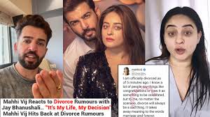 Mahhi Vij and Jay Bhanushali getting Divorce After 14 Years of  Marriage?💔Fans Left Heartbroken! Mahhi Vij Reacts to her Divorce Rumours  stating : 'It's My Life, My Decision' 'My Personal Life Is