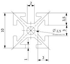 specifications makerbeam and openbeam makerbeam