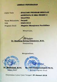 Berikut kami sajikan beberapa contoh judul tesis dalam kumpulan tesis manajemen pendidikan kami, yaitu: Evaluasi Program Sekolah Adiwiyata Di Sma Negeri 2 Salatiga Tesis Pdf Free Download