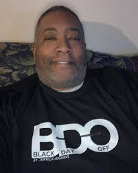 Huge shout out to our FIRST @ShopDerrickHuggins Apparel customer,  @_Corey_Warren! He's sporting his "BDO (Black Day Off) by @1DerrickHuggins  T-Shirt! Thanks so much Corey! 💪🏾🏆🔥, ALL Black folk proudly ...