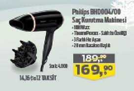 Philips Bhd004 00 Sac Kurutma Makinesi Indirimde Market