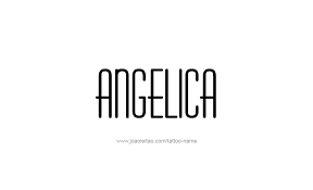 Maybe you would like to learn more about one of these? Angelica Name Tattoo Designs