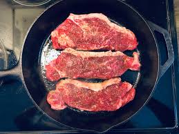 Turn steaks, add a pat of butter and fresh rosemary sprig to pan. Perfect Pan Seared Steak Garnish At Home
