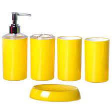 Popular Yellow Bathroom Accessories Buy Cheap Yellow Bathroom Accessories Lots From China Ye Yellow Bathroom Decor Yellow Bathroom Accessories Yellow Bathrooms