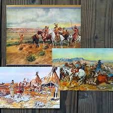 Get the best deal for vintage western art prints from the largest online selection at ebay.com. 2 Diff Vintage Original 1930s Charles Russell Indian Western Art Prints Nos Art Prints Art