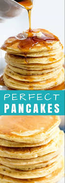 Perfect Homemade Pancake Recipe Recipe Pancake Mix Recipe Homemade Pancake Recipe Homemade Pancakes