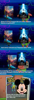 After producing more than 50 animated feature films. Live Action Remakes Disney
