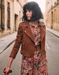 Staple The Woman Leather Jacket French Style Mode Rsvp Fashion Style Fashion Tips For Women