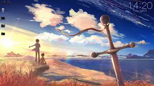 Desktop and mobile phone wallpaper 4k anime, scenery, sunset, 4k, #112 with search keywords. Wallpaper Engine Anime Sunset On Beach Free Download Youtube