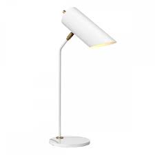 With a design that is so perfect and so simple it is a perfect light fixture for any space. Contemporary Desk Lamp In White Finish Lighting Company