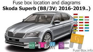 So you will get email everytime we post something new here. Fuse Box Location And Diagrams Skoda Superb B8 3v 2016 2019 Youtube