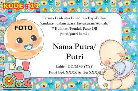 Puji syukur kami panjatkan atas karunia dan berkah yang telah diberikan allah swt kepada kami. Stiker Aqiqah Isi 36 Stiker Selapan Stiker Pendak Pasar Turun Tanah Tingkepan Mitoni Ultah Lazada Indonesia