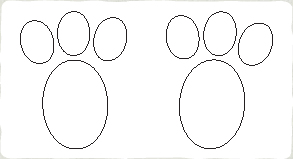 Your resource to discover and connect with designers rabbit foot. Micador Easter Bunny Paw Prints