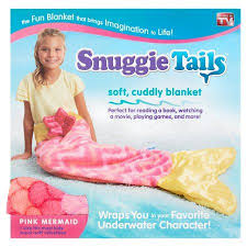 Snuggie tails guarantees to enthrall the minds of kids with its snuggie. Snuggie Tails Soft Cuddly Blanket Mermaid As Seen On Tv Walmart Com Cuddly Blanket Snuggie Best Stocking Stuffers