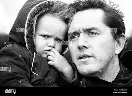 2 month old baby Black and White Stock Photos & Images