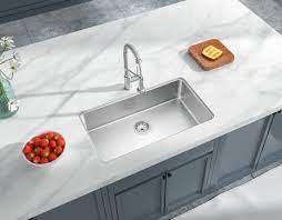 Live beautifully professional style sinks brita stainless steel sink welcome to brita where water finds itself. As132 31 X 18 X 9 18g Single Bowl Undermount Trend Stainless Steel Kitchen Sink Amerisink