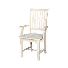 Enjoy free shipping on most stuff, even big stuff. Mission Side Chair With Arms Unfinished International Concepts Target