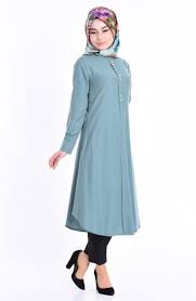 Sefamerve Pile Detayli Dugmeli Tunik 1072 09 Cagla Yesil Muslim Fashion Tunic Tops Outfit Fashionista Clothes