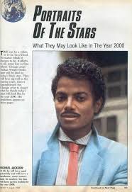 We've just learned michael jackson has died. Check Out This 1985 Prediction Of What Michael Jackson Would Look Like In The Year 2000