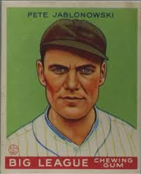 1933 Goudey Pete Scott #70 PSA 3 VG