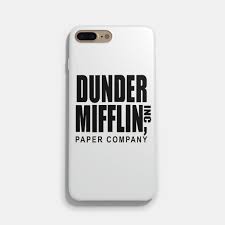 Dunder Mifflin The Office Iphone 7 7 Plus Case Iphonecase Iphone6case Phonecases The Office Characters Phone Cases The Office