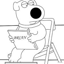 The cartoon takes place in a fictional town. Brian Reading A Book In Family Guy Coloring Page Kids Play Color