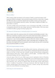 Pdf What Are Smes