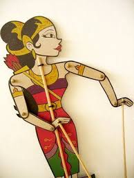 Srikandi Figur Kemini Wayang Kulit Srikandi Contemporary Form Of Wayang Puppet Shadow Puppets Paper Puppets Asian Crafts