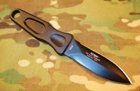Some offices were placed inside plastic knives small iron plate in order to make them visible for the metal detectors. Cold Weapons Plastic Knives