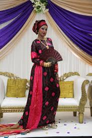 Beautiful African Bride In Her Traditional Somali Clothes At Her Wedding Photoshoot Somali Wedding African Wedding Dress Somali Clothes