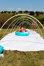 What do you use to make a water slide? 8 Homemade Water Slide Ideas Best Slip And Slide Slip N Slide Water Slides