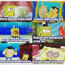 Pin Oleh Riffi Estanti Di Meme Di 2020 Spongebob Meme Lucu