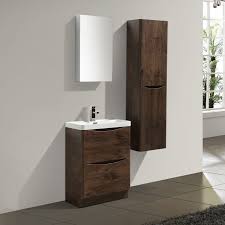 Matching framed mirror is also included. The Best Shallow Depth Vanities For Your Bathroom Trubuild Construction
