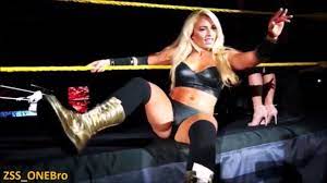 Sexy Mandy Rose Entrance NXT / Snapchat - YouTube