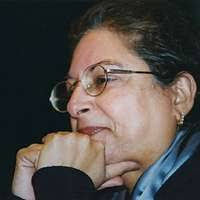 Kitty Saks, a Holocaust survivor, displays the star