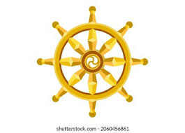 Dharma wheel Images, Stock Photos & Vectors | Shutterstock