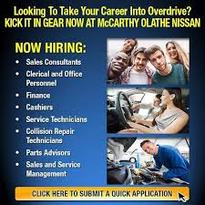 This cashier job description sample is optimized for posting on online job boards or careers pages. Mccarthy Nissan Of Lawrence Is A Lawrence Nissan Dealer And A New Car And Used Car Lawrence Ks Nissan Dealership Dealership Jobs
