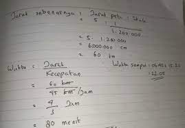 Jan 23, 2014 · jarak kota a dan b pada peta 5 cm. Jarak Kota A Dan B Pada Peta Adalah 5cm Peta Itu Berskala 1 200 000 Amir Dengan Mengendarai Sepeda Brainly Co Id