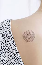 23 Beautiful Sunflower Tattoos For Women In 2020 Sunflower Tattoo Small Sunflower Tattoo Simple Sunflower Tattoo Shoulder